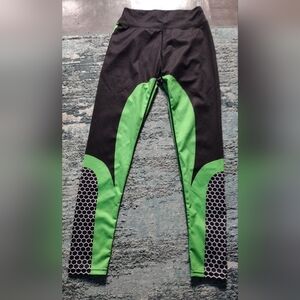 Green/Black Athletic Pants